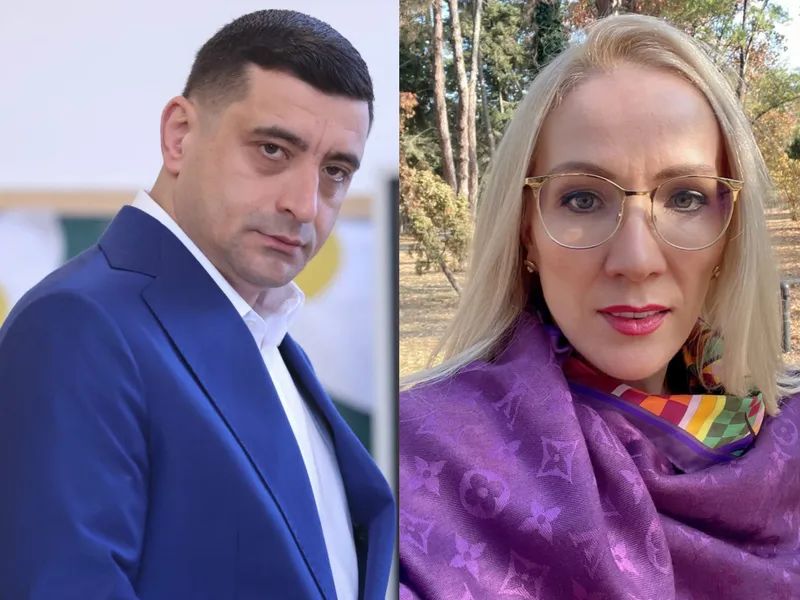 Ioana Bruynseels care a citit moțiunea AUR: omul lui Dăncilă și Dan Voiculescu. Avere: 5.000.000€ - Foto: INQUAM PHOTOS / Octav Ganea