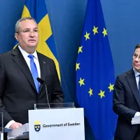 Nicolae Ciucă, în vizită în Suedia - Foto: Profimedia Images
