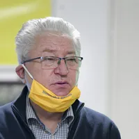 Ion Rădoi, sindicalistul-șef de la metrou, adus pentru audieri la DNA. / Foto: alephnews.ro