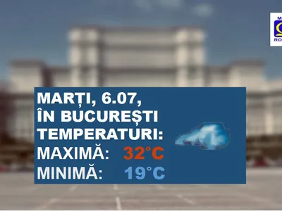 Urmează o zi caniculară în București. FOTO: ANMH/Facebook