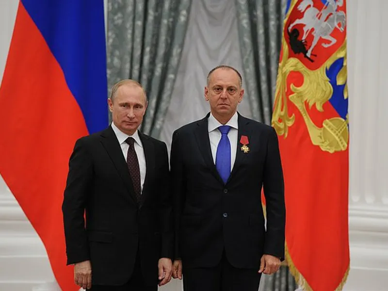 Dimitri Pumpianski distins de Putin cu Ordinul de Merit pentru Patrie. Foto: Kremlin.ru