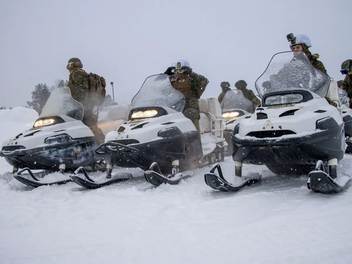 Trupe americane în Arctica -  Foto: Profimedia Images