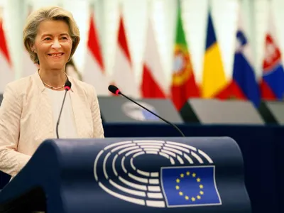 Ursula Von der Leyen a obținut un nou mandat de președintă a CE - Foto: Profimedia Images