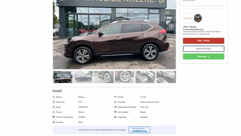 Ce SUV premium cu garanție, „nemăscărit” de samsari, găsești la preț de Dacia Bigster - Foto: captură ecran