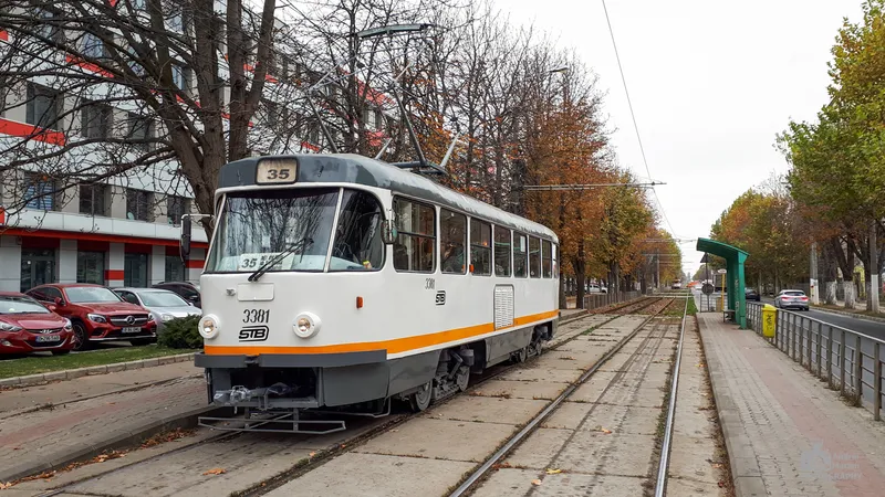 Tramvai Tatra T4R / Foto: mobilitate.eu
