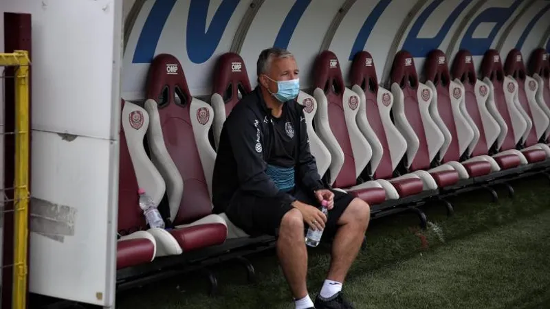 Dan Petrescu, antrenorul CFR Cluj/FOTO: digi24.ro