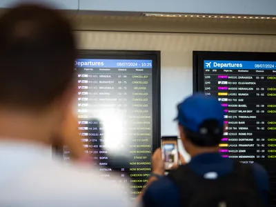 Aeroportul Henri Coandă - Otopeni a înregistrat cea mai mare creștere a numărului de zboruri anulate dintre marile aeroporturi europene Foto: INQUAM Photos
