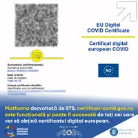 Peste 100.000 de certificate au fost generate în două ore de la lansarea platformei/FOTO: Facebook/AndreiBaciu