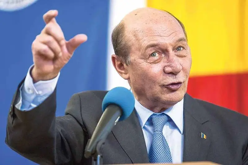 Fostul președinte Traian Băsescu- Foto: INQUAM PHOTOS/ Silbiu Filip