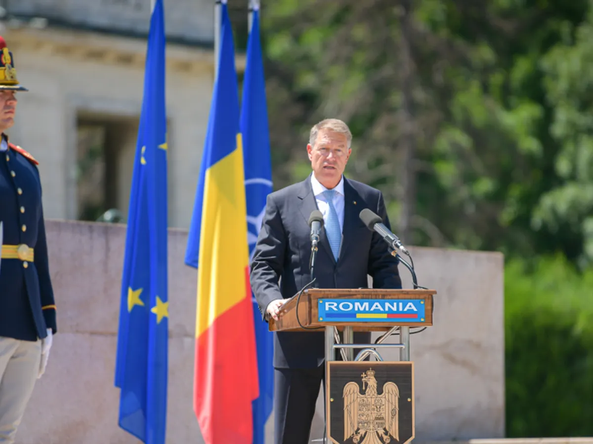 Klaus Iohannis, de Ziua Eroilor / FOTO: presidency.ro
