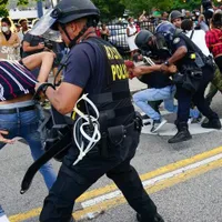 Proteste în SUA/FOTO: hotnews.ro
