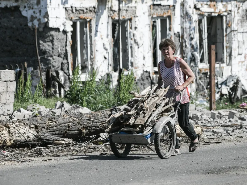 Un focar de holeră din cauza cadavrelor putrezite pe străzi la Mariupol/FOTO: profimediaimages.ro