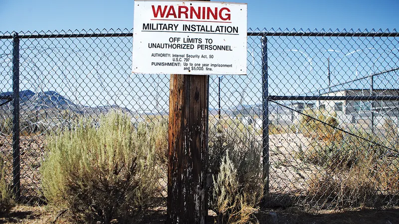 Zona 51 - Lacul Groom, Nevada
