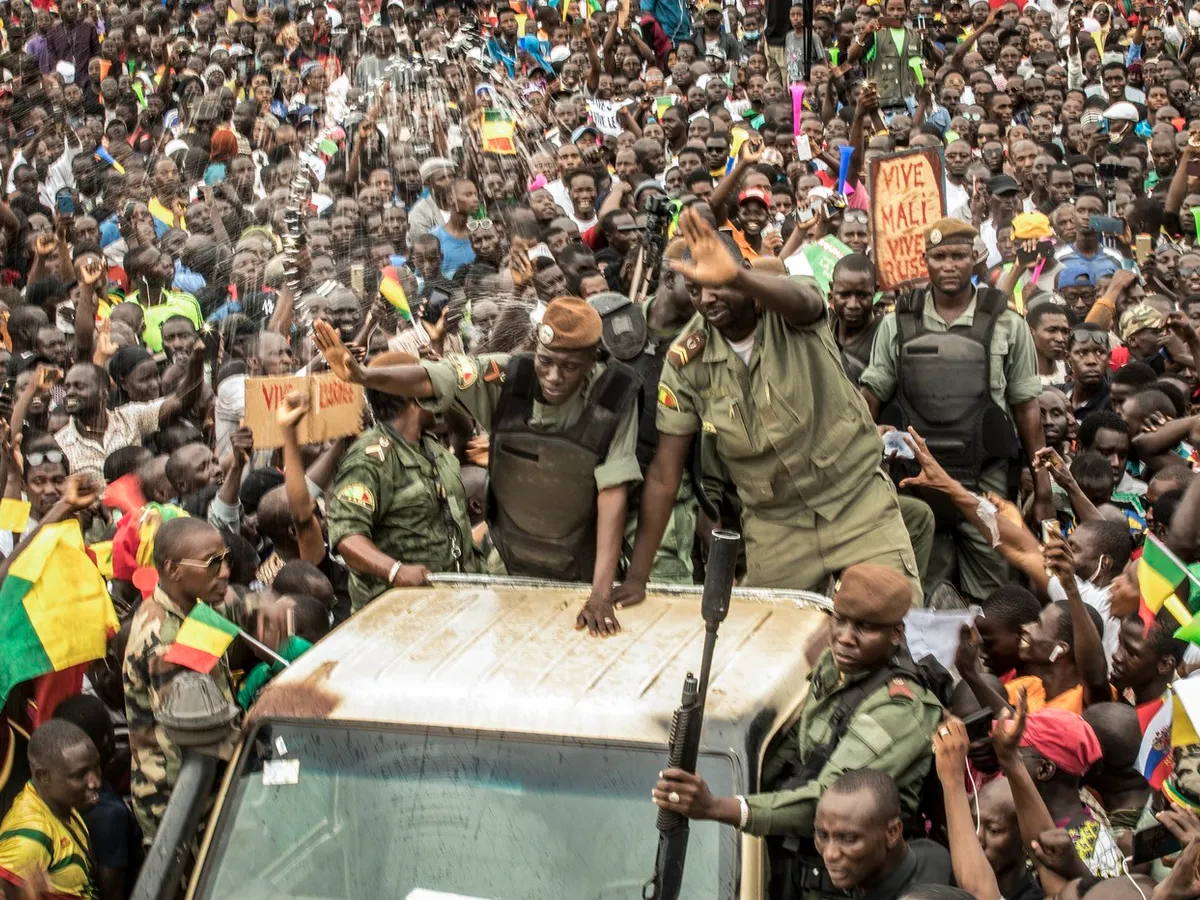 Membrii ai juntei din Mali - Foto: Profimedia Images