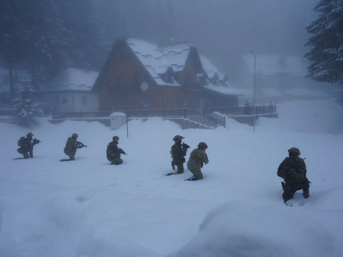 Vânătorii de munte din Franța și România se antrenează împreună cu regularitate - Foto: France Armed Forces