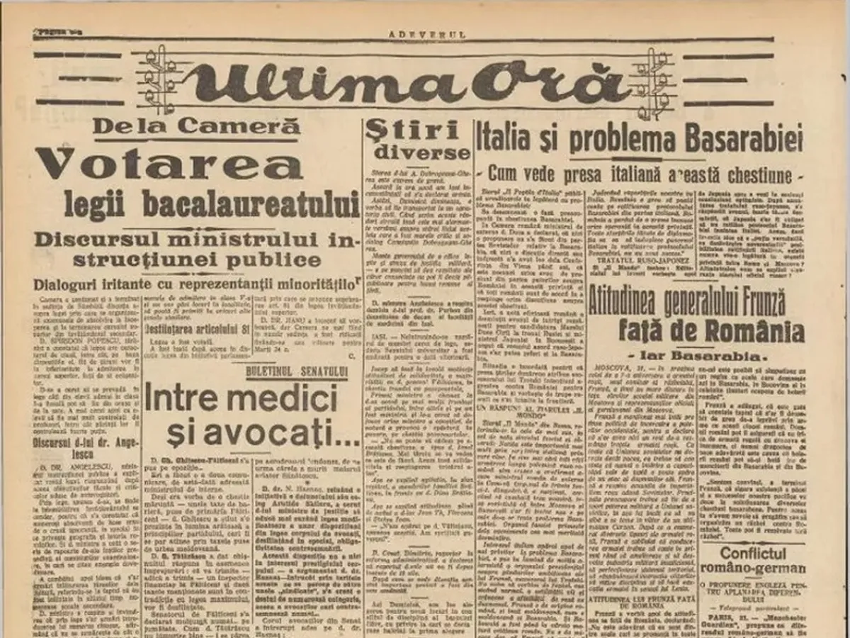 ziar interbelic