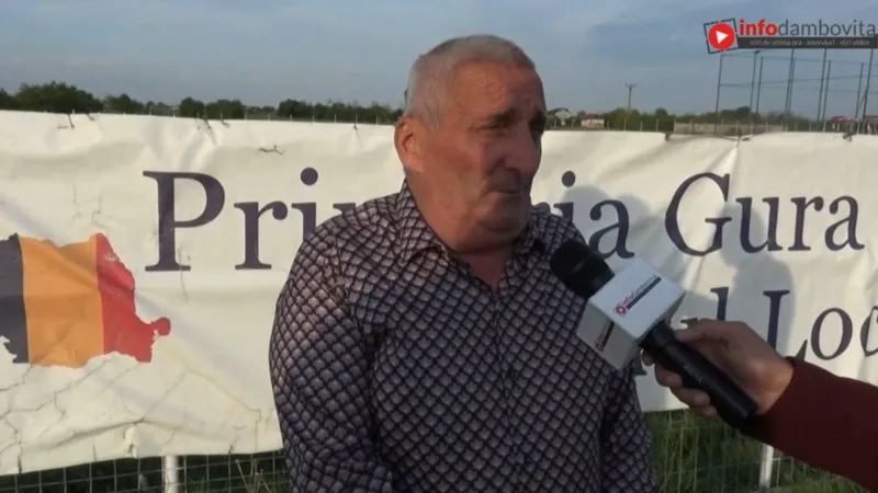 Constantin Dinu, primarul din Gura Șuții