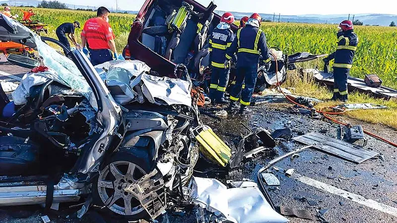 În accidentul de la Răcăciuni și-au pierdut viața șapte persoane