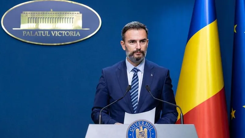 Dan Cărbunaru, purtătorul de cuvânt al Guvernului. Sursă: Facebook