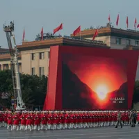 Imagine paradă militară din China/Foto: Stirile ProTV