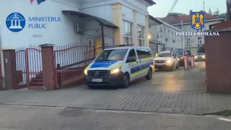 Val de percheziții la nivel național, în cardul operațiunii Jupiter. Sunt vizate sute de persoane - Foto: Poliția Română- Parchetul general