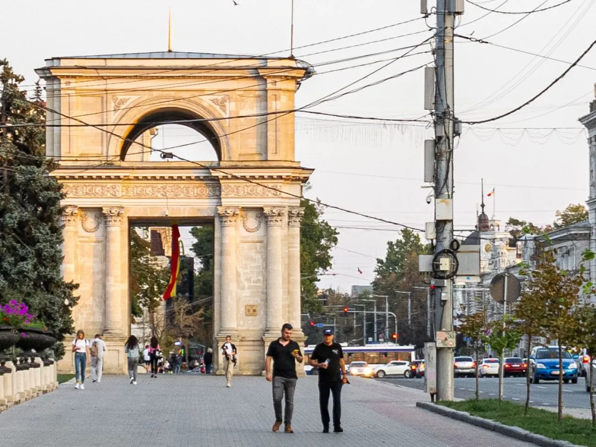Arcul de Triumf din centrul Chişinăului - Foto: Wikipedia/Photobank MD/CC0 1.0