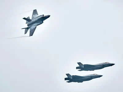Desfășurare de avioane de luptă americane - Foto: Profimedia Images (imagine cu rol ilustrativ)