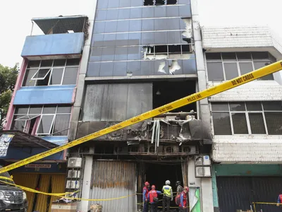 Bateria unei drone depozitate la parterul unui bloc din Jakarta a explodat - Foto: Profimedia Images