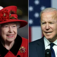 Întâlnire de gradul zero, la Castelul Windsor: Regina Elisabeta a II-a îl primește pe Joe Biden. / Foto: eu.usatoday.com