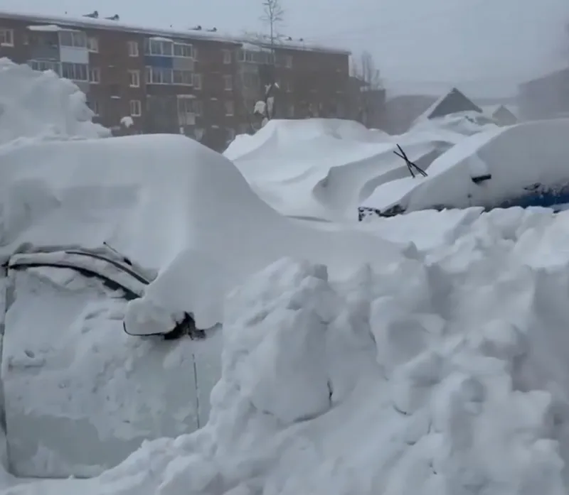 Iarnă extremă, &icirc;n Orientul &Icirc;ndepărtat al Rusiei - Foto: Facebook / Meteoplus