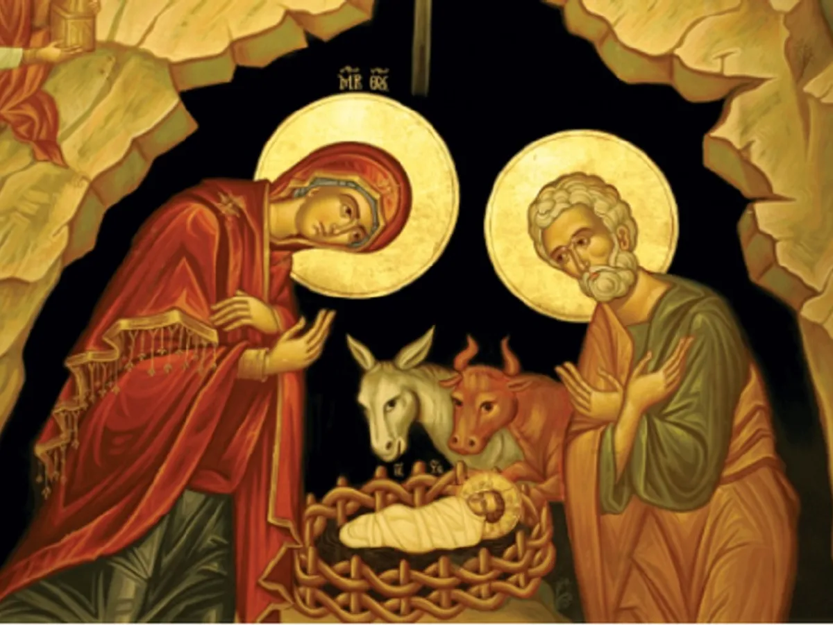 Icoană cu pruncul Isus Hristos Foto: dexologia.ro