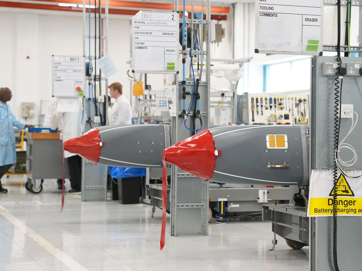 Fabrică de rachete Storm Shadow - Foto: Profimedia Images