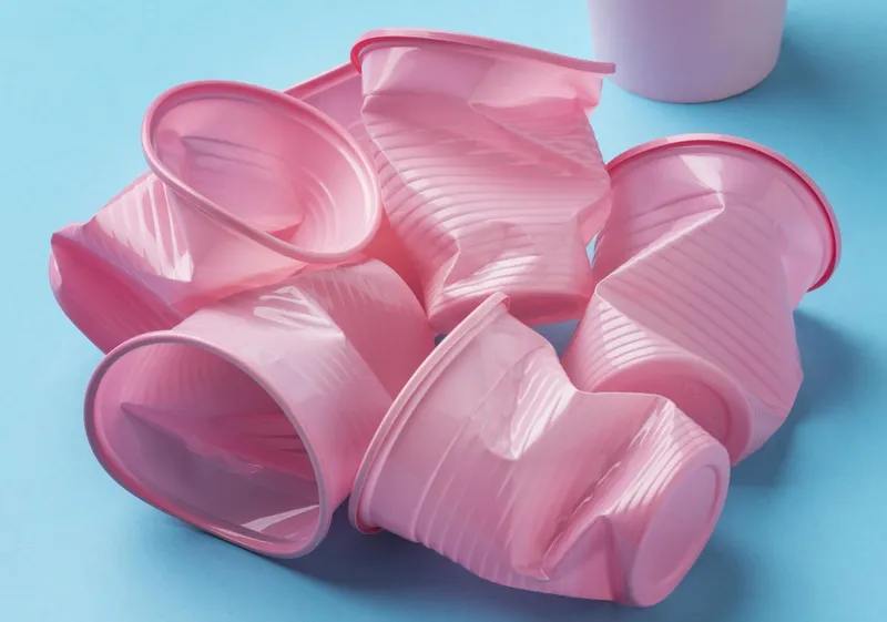 C&acirc;teva pahare de plastic uzate - Foto: Freepik/CC0