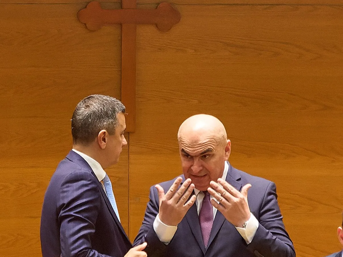 Ilie Bolojan și Sorin Grindeanu - Foto: Profimedia Images