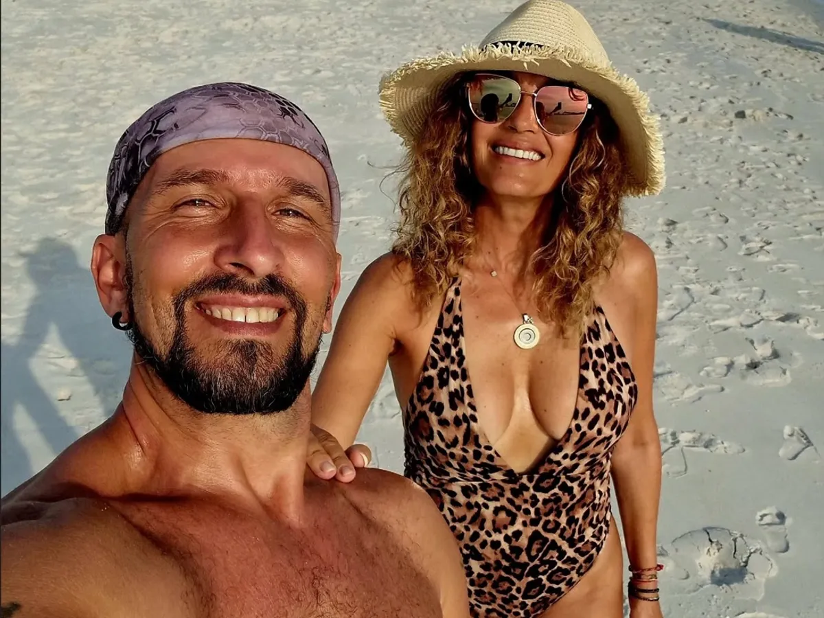 Anca Țurcațiu și iubitul ei, Călin Șerban - Foto: Facebook