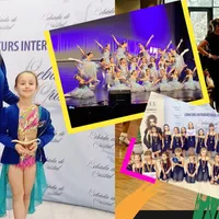La numai 8 ani, o fetiță din România s-a calificat la Campionatul mondial de dans din Croația - Foto: Facebook/ Happy Steps - Scoala de dans