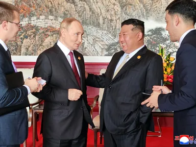 După summitul cu Putin, oamenii lui Kim Jong Un au șters amprentele liderului nord-coreean- Foto:. Profimedia Images