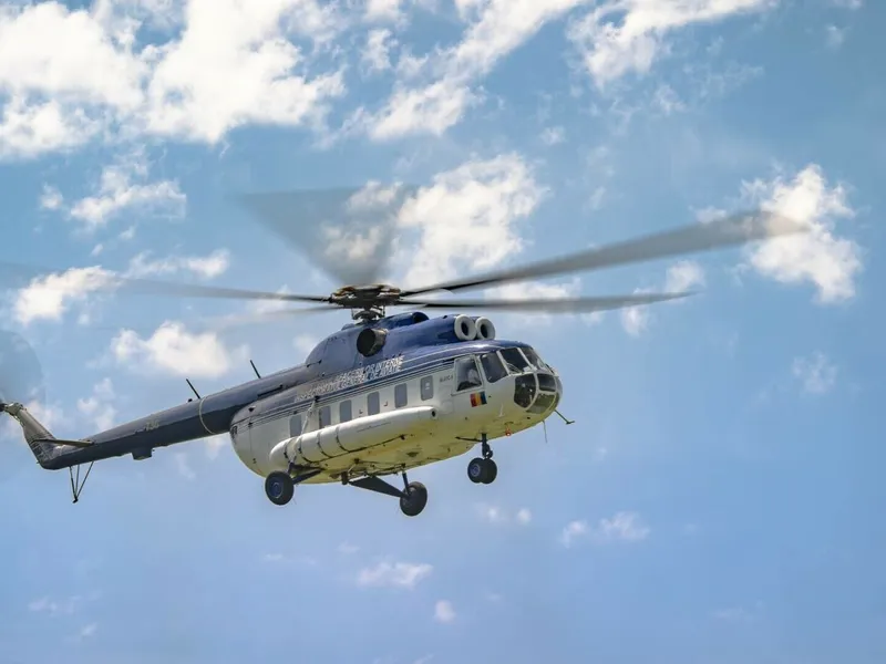Mai multe drumuri periculoase din țară supravegheate din elicopter de poliție. Ce s-a constatat? - Foto: Arhiva