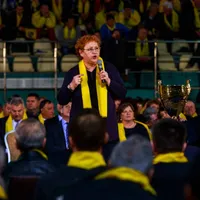 Renate Weber pe vremea când era în campanie electorală, în 2014 Foto: Facebook