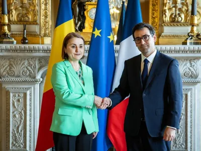 Odobescu, întrevedere cu omologul francez. Discuții despre consolidarea Flancului Estic al NATO - Foto: Facebook