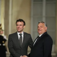 Macron la primit pe Orban la Paris pentru a discuta despre unitatea Europei în fața Rusiei - Foto: Profimedia Images