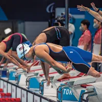 PRIN APĂ, SPRE GLORIE  Înotătoarea din echipa SUA, Haven Shepherd a concurat în proba individuală feminină de 200 de metri, la Jocurile Paralmpice de la Tokyo. S-a clasat pe locul cinci în finală.