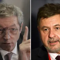 Adrian Streinu Cercel si Alexandru Rafila/ FOTO COLAJ: Inquam Photos / Agerpres