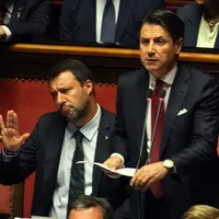 Giuseppe Conte a reușit să scape de Matteo Salvini, care-l amenința politic     Foto: Guliver / Getty Images