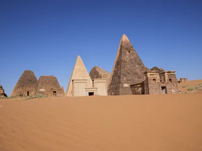 Secretele ciudatelor piramide din Sudan - Foto: Profimedia Images