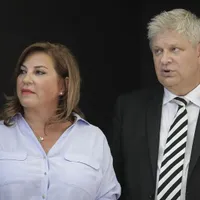 Șefa CNI, Manuela Irina Pătrășcoiu, împreună cu primarul PSD Dan Tudorache Foto: Inquam/ Octav Ganea