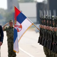 Aleksandar Vucic a prezentat într-un show militar sistemul chinezesc FK-3- Foto: Profimedia Images
