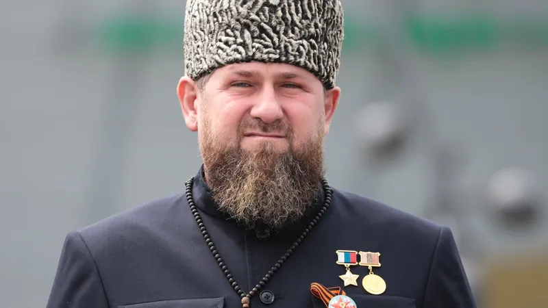 Președintele Ceceniei, Ramzan Kadîrov, este un apropait al lui Putin Foto: profimediaimages.ro