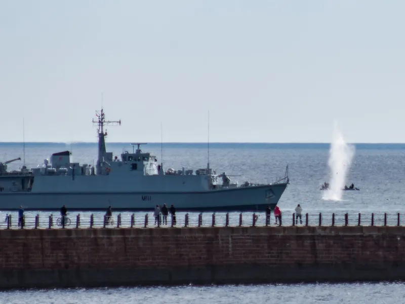 Primul vânător de mine M270 de ultimă generație a ajuns în Portul Constanța. Arma cheie a României - Foto: Profimedia images - Caracter ilustrativ