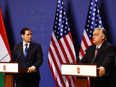 Secretarul de stat american Marco Rubio la Budapesta - Foto: Profimedia Images